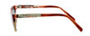 Parkman Handcrafted Polarized Sunglasses Francesa in Cranberry Tan with Money &
