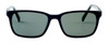 Parkman Handcrafted Polarized Sunglasses Francesa in Matte-Black with Amboyna Bu