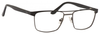 Esquire Mens EQ1565 Blue Light Blocking Filter+A/R Lenses Eyeglasses Black/Gunme