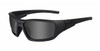 Wiley X WX Censor in Matte Black w/ Grey Lens