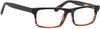 Front View of Hemingway H4687 Unisex Eyeglasses Blue Light Blocking Filter+A/R Lenses Brown 54