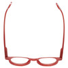 Calabria Elite Designer Unisex Round Reading Glasses R217 Professor Type 46 mm