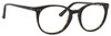 Front View of Ernest Hemingway H4699 Unisex Oval Blue Light Blocking Filter+A/R Lenses Tortois