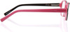 Eyebobs Haute Flash 2243 Square Unisex Reading EyeGlasses in Tortoise&Pink 46 mm