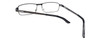 Donald Trump Designer Metal Reading Glasses DTR 08 in Dark Gunmetal Black 55mm
