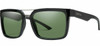 Smith Highwire ChromaPop Polarized Sunglasses in Black/Polarized Gray Green 56mm