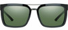 Smith Highwire ChromaPop Polarized Sunglasses in Black/Polarized Gray Green 56mm