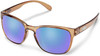 Transparent Brown / Blue Mirror