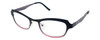 Cinzia Designer Eyeglasses Hey Doll C2 in Black Pink 46mm :: Custom Left & Right Lens