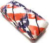Calabria USA American Flag Hard Shell Eyeglass Case for Reading & Sun Glasses