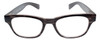 Calabria Drew Square Designer Reading Glasses 48 mm in Smoke Grey,Red,or Brown