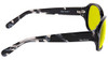 Vera Wang Designer Polarized Bi-Focal Sunglasses Flint Black/Brown Marble 57mm
