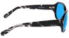 Vera Wang Designer Polarized Bi-Focal Sunglasses Flint Black/Brown Marble 57mm