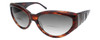 Vera Wang Designer Polarized Bi-Focal Cateye Sunglasses Graphite Tortoise 58mm