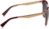 Marc Jacobs Designer Sunglasses MARC203 Ople Burgundy Red/Brown Gradient 56mm