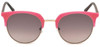 Guess Designer Sunglasses GU3026-73F-52 mm Matte Pink Gold Havana Tortoise Brown