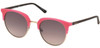 Guess Designer Sunglasses GU3026-73F-52 mm Matte Pink Gold Havana Tortoise Brown