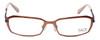 Front View of FACE Stockholm Believe 1311-5402 Blue Light Blocking Reading Glasses in Copper N