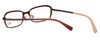 Close up View of FACE Stockholm Believe 1311-5402 Blue Light Blocking Reading Glasses in Copper N
