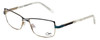 Cazal Designer Blue Light Blocking Reading Glasses 4215-001 Turquoise Blue 53mm