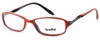 Bolle Designer Blue Light Blocking Reading Glasses Elysee Opaque Red 70217 50mm