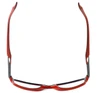 Top View of Lucky Brand Designer Blue Light Block Reading Glasses Antigua-Brown Brown 53mm N