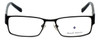 Front View of Argyleculture Designer Blue Light Blocking Reading Glasses Django in Brown 55mm