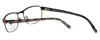 Close up View of Argyleculture Designer Blue Light Block Reading Glasses Mack Black Tortoise 55mm