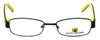 Body Glove Blue Light Blocking Reading Glasses BB119 in Black Yellow KIDS SIZE N