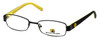 Body Glove Blue Light Blocking Reading Glasses BB119 in Black Yellow KIDS SIZE N