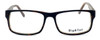 Front View of Calabria Designer Blue Light Blocking Reading Glasses Big & Tall 10 in Tortoise