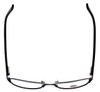 Silver Dollar Designer Blue Light Blocking Reading Glasses Café 3152 Violet 52mm