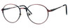 Profile View of Fashion Optical Blue Light Blocking Glasses Cambridge in Antique Rose 50mm
