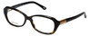 Profile View of Silver Dollar Blue Light Blocking Reading Glasses Cashmere 452 in Tortoise 53mm