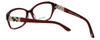 Silver Dollar Designer Blue Light Block Reading Glasses Cashmere 467 Auburn 53mm