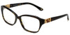 Profile View of Silver Dollar Blue Light Blocking Reading Glasses Cashmere 467 in Tortoise 53mm