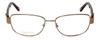 Silver Dollar Designer Blue Light Block Reading Glasses Cashmere 472 Blush 53mm