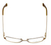 Silver Dollar Designer Blue Light Blocking Reading Glasses Connie in Cocoa 49mm