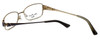 Close up View of Converse Spray Paint Designer Blue Light Blocking Reading Glasses in Brown/Green