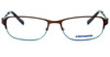 Converse Spray Paint Designer Blue Light Blocking Reading Glasses in Brown/Green