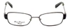Front View of Jonathan Adler Designer Blue Light Blocking Reading Glasses Cote D'azur Red 54mm