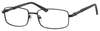 Profile View of Dale Earnhardt Jr Blue Light Blocking Reading Glasses 6813 in Satin Black 54mm N