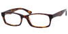 Profile View of Eddie Bauer Designer Blue Light Blocking Reading Glasses 8219 in Tortoise 54mm N