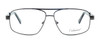 Front View of Enhance Optical Designer Blue Light Blocking Reading Glasses 3920 Dark-Gunmetal