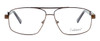 Enhance Optical Designer Blue Light Blocking Reading Glasses 3920 Matte-Coffee N