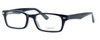 Profile View of Enhance Optical Designer Blue Light Blocking Reading Glasses 3928 Black-Crystal