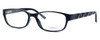 Enhance Optical Designer Blue Light Blocking Reading Glasses 3959 in Black 53mm