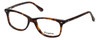 Profile View of Esquire Designer Blue Light Block Reading Glasses EQ1508 Tortoise 51mm 20 Powers
