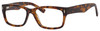 Profile View of Esquire Designer Blue Light Blocking Reading Glasses EQ1537-TOR in Torotise 54mm