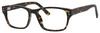 Profile View of Esquire Designer Blue Light Blocking Reading Glasses EQ1538-TOR in Torotise 55mm
